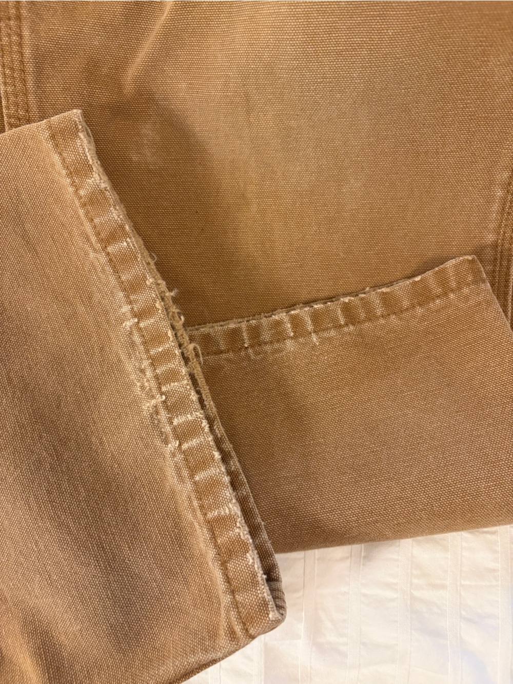 Carhartt Men's Tan Cargo Work Pants - Picture 10 of 10